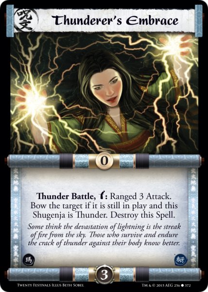 Thunderers Embrace FOIL